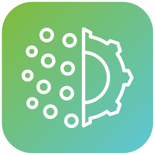 Vector Design Transformation Matrix Icon Style