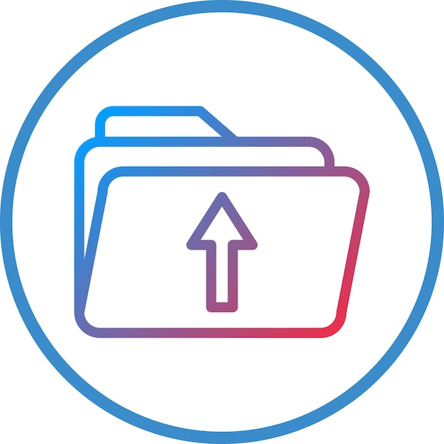 Vector Design Upload Icon Style