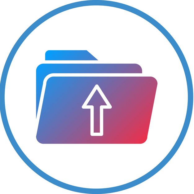 Vector Design Upload Icon Style
