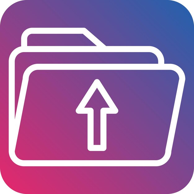 Vector Design Upload Icon Style