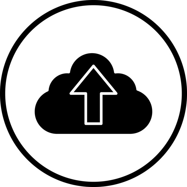 Vector Design Upload Icon Style