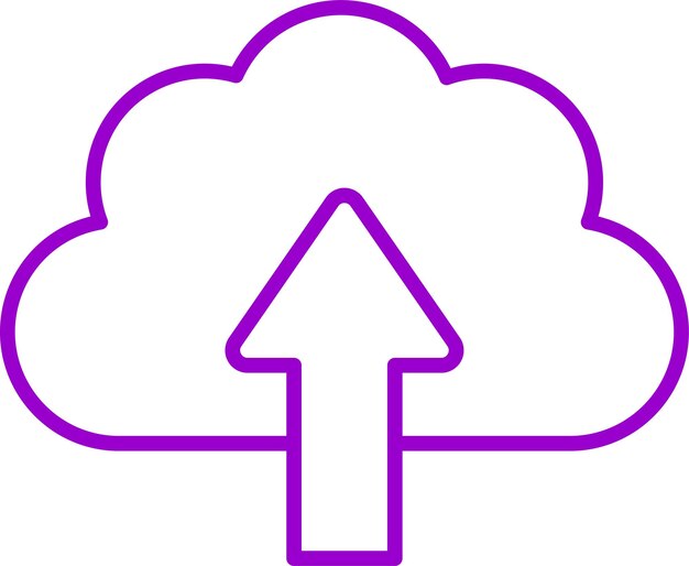 Vector Design Upload Icon Style