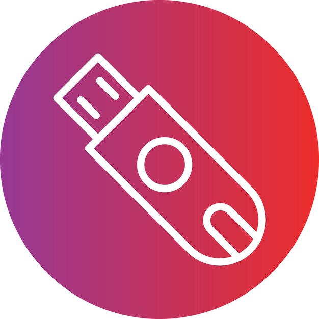 Vector Design Usb Icon Style