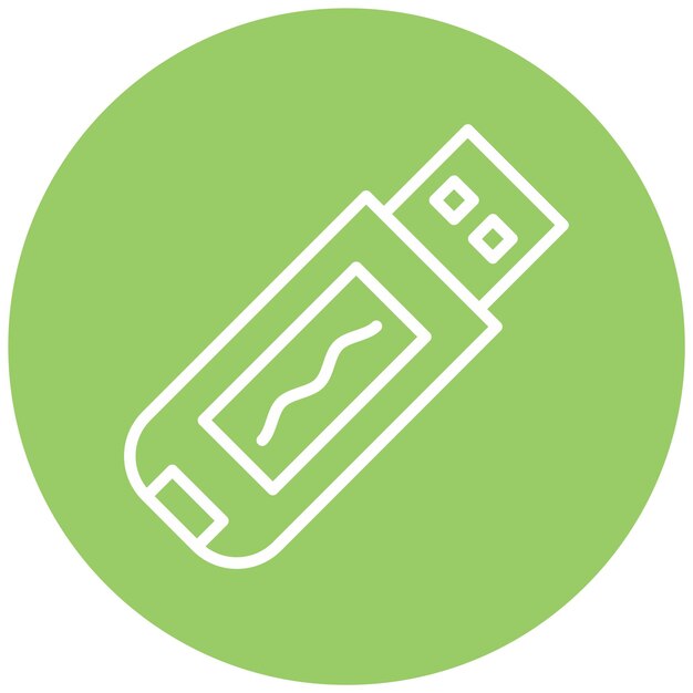 Vector Design Usb Icon Style