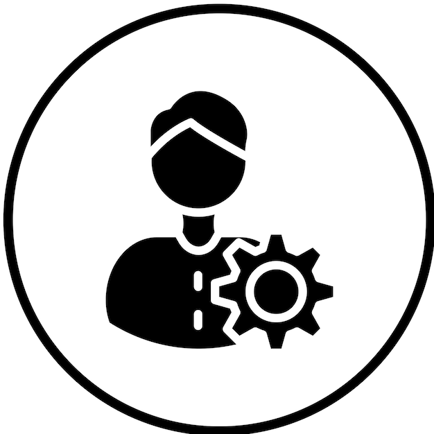 Vector Design User Controls Icon Style