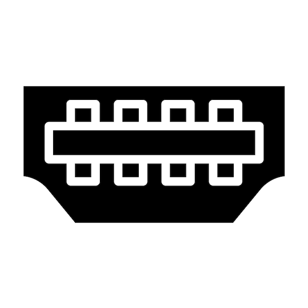vector design video port icon style