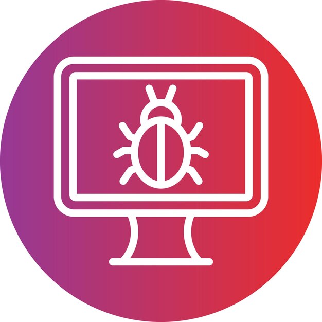 Vector Design Virus Icon Style