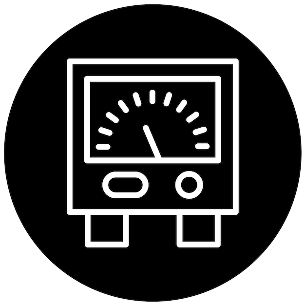 vector design voltage selector icon style