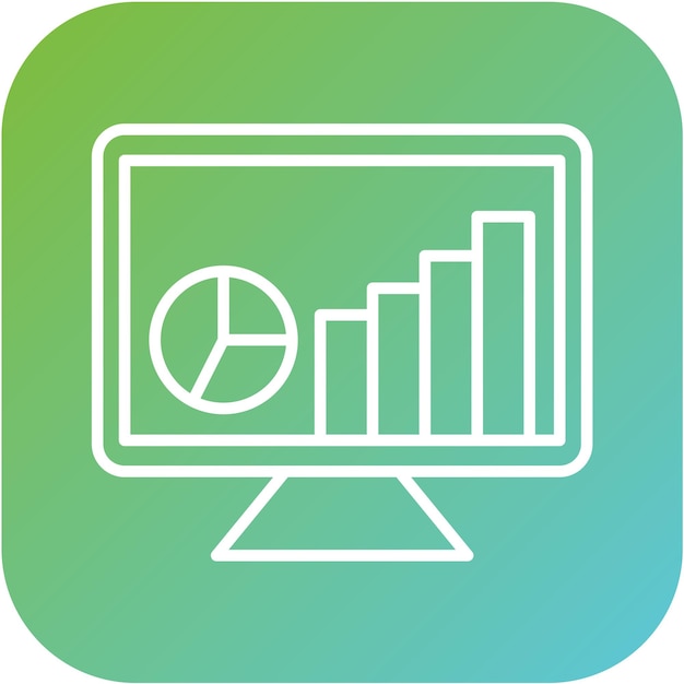 Vector Design Web Analytics Icon Style
