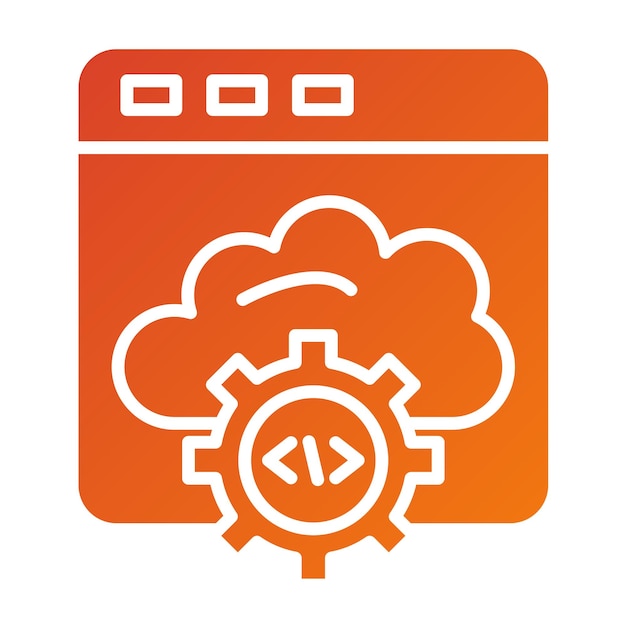 Vector Design Web API Icon Style