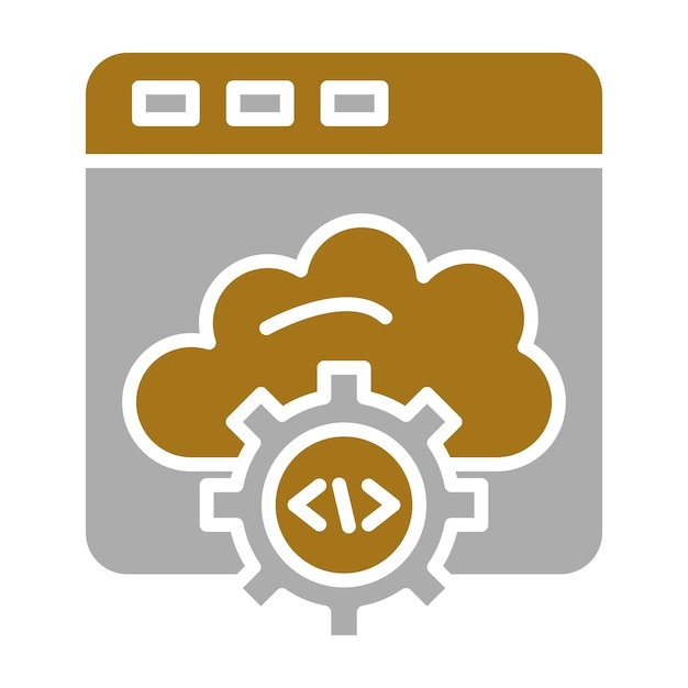 Vector Design Web API Icon Style