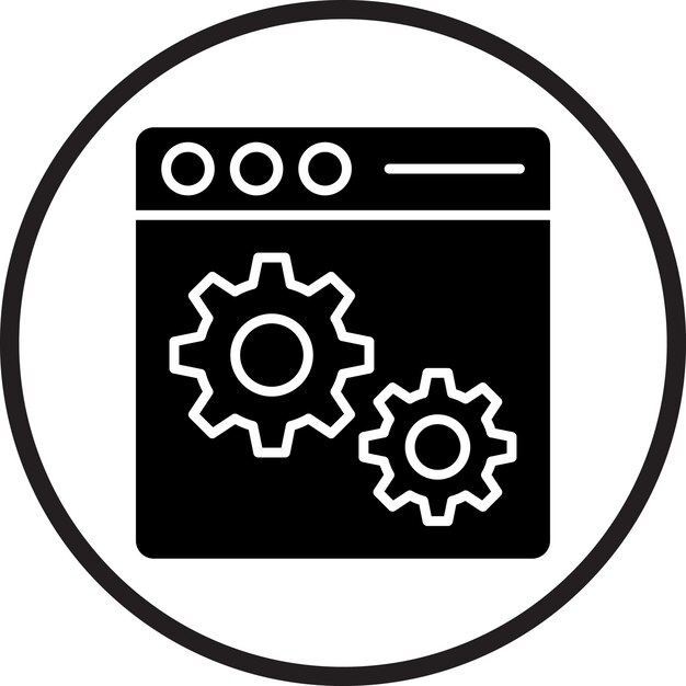 vector design web optimization icon style