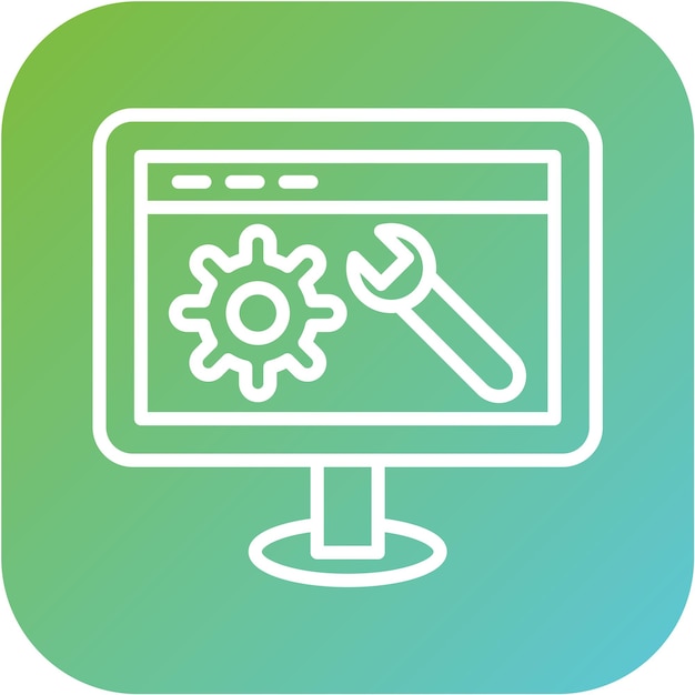 vector design web optimization icon style