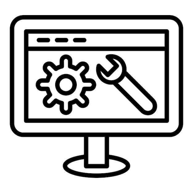 vector design web optimization icon style