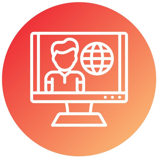 Vector Design Web User Icon Style