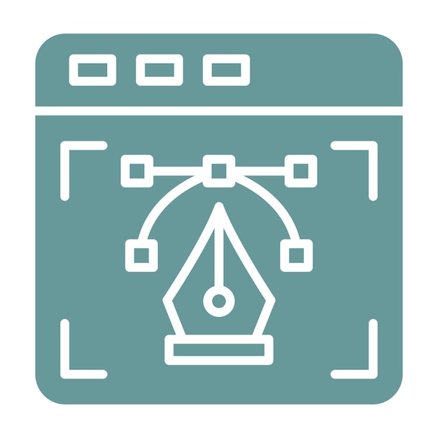 Vector Design Web Vector Design Icon Style