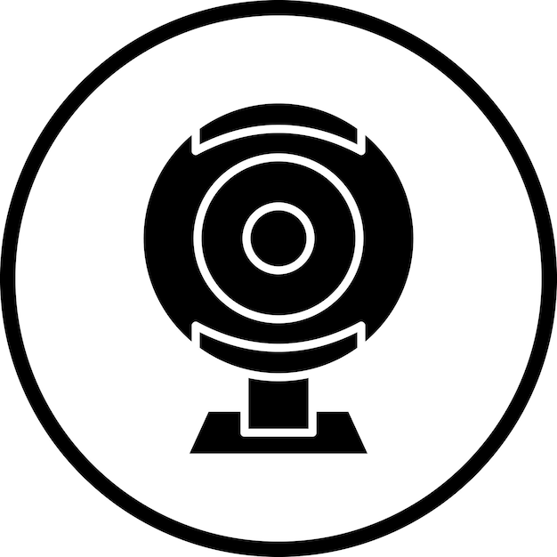 Vector Design Webcam Icon Style