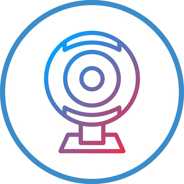 Vector Design Webcam Icon Style