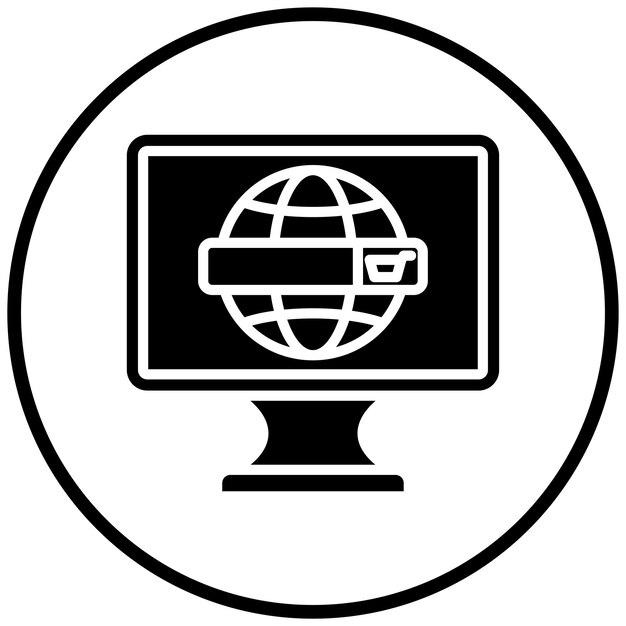 vector design website icon style