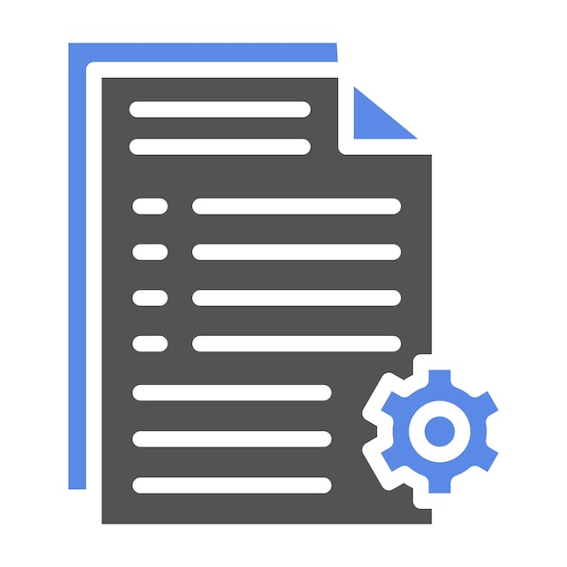 Vector Design Wellness Documentation Icon Style