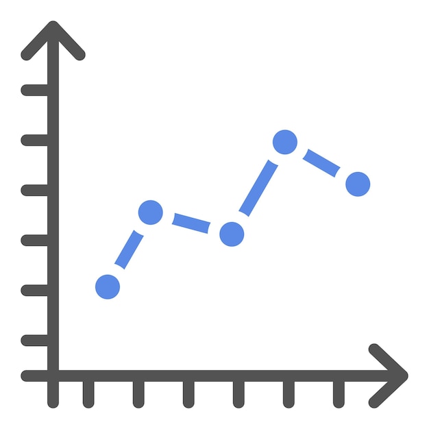Vector Design Wellness Graph Icon Style