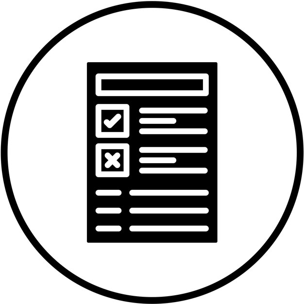 Vector Design Wellness Guideline Icon Style