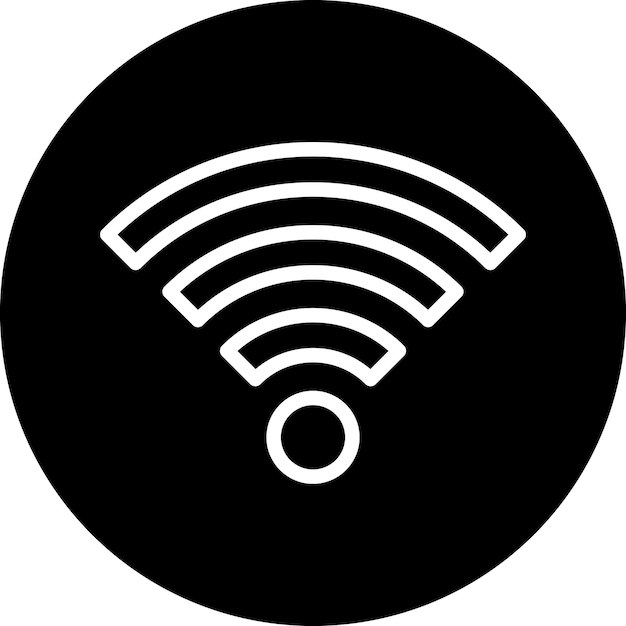 Vector Design Wifi Connection Icon Style