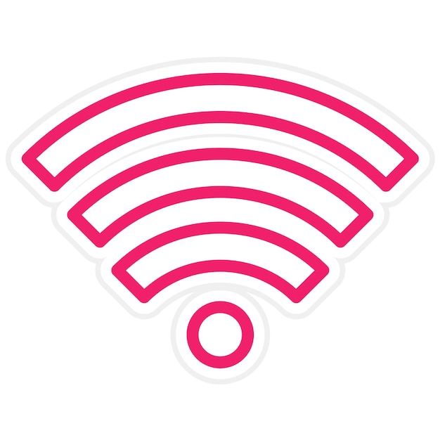 vector design wifi connection icon style
