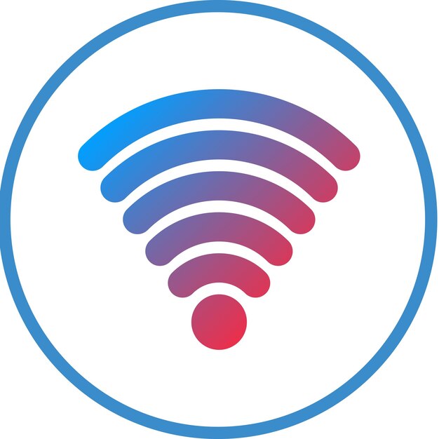 Vector Design WIFI Icon Style