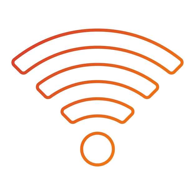 vector design wifi icon style