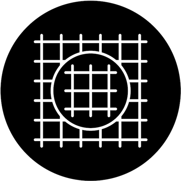 Vector Design Wire Gauze Icon Style