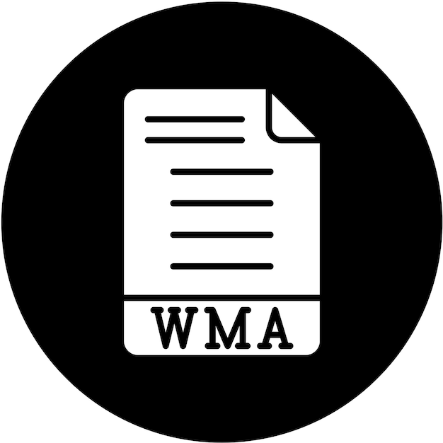 Vector Design WMA Icon Style