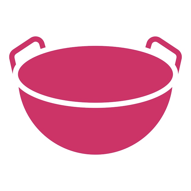Vector Design Wok Icon Style