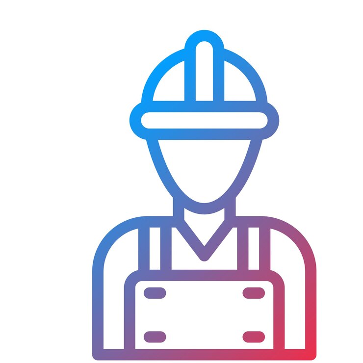 Vektör vector design worker icon style