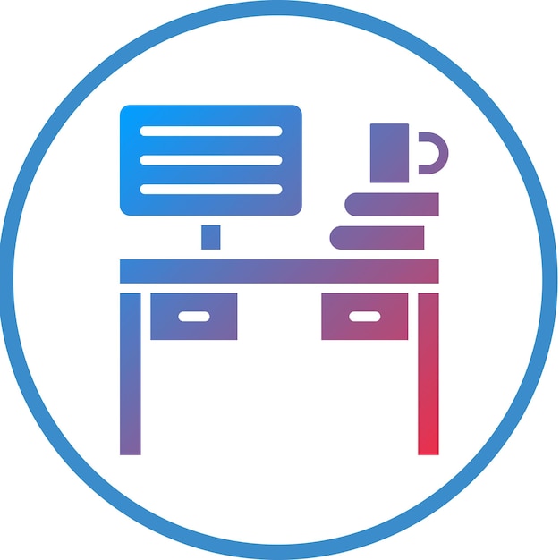 Vector Design Workspace Icon Style