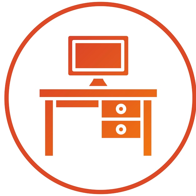 Vector Design Workspace Icon Style