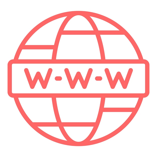 Vector Design Worldwide Icon Style