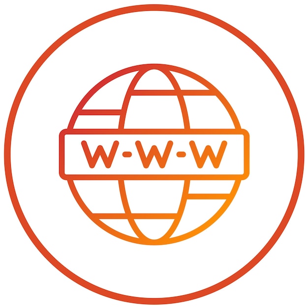 Vector Design Worldwide Icon Style