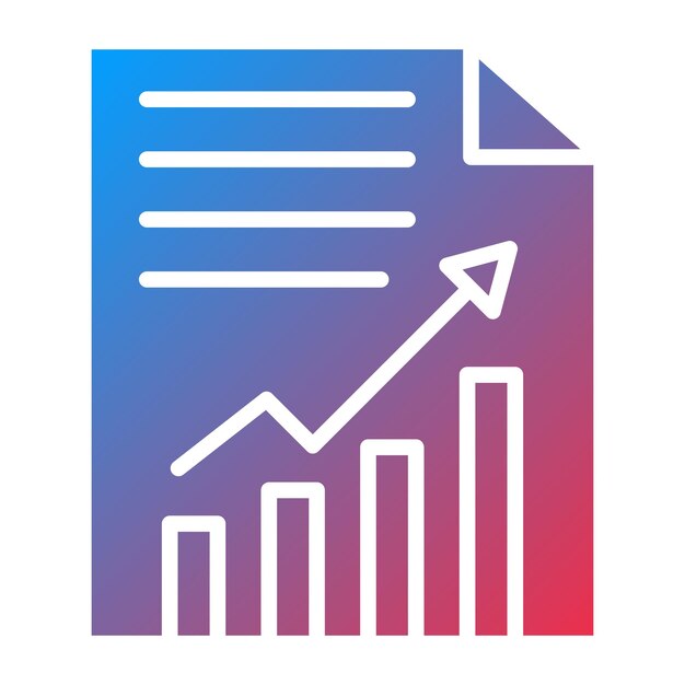 vector design yearly report icon style