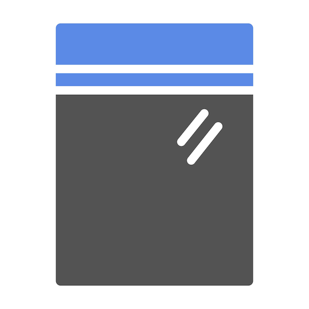 Vector Design ZipperBag Icon Style