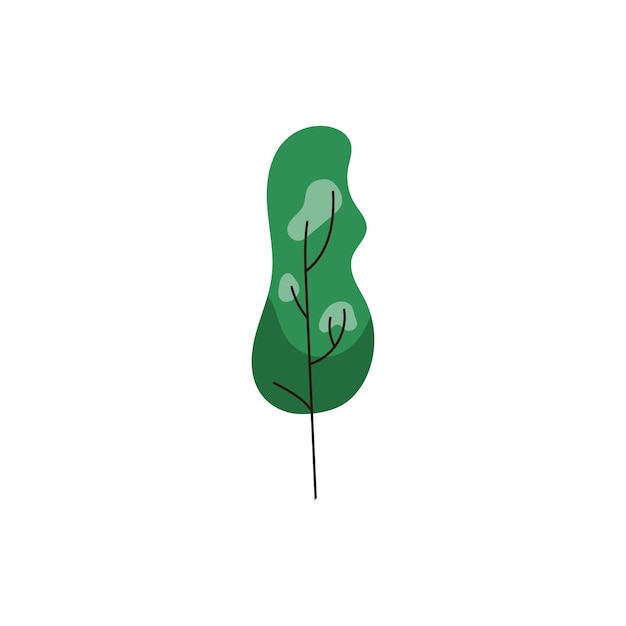 vector element tree set world tree day tree
