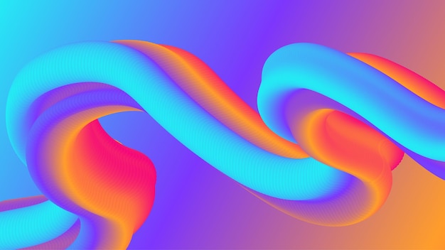 vector fluid or liquid background design template