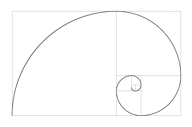 Vektor vector golden relationship template golden spiral golden ratio fibonacci array fibonacci number divi...