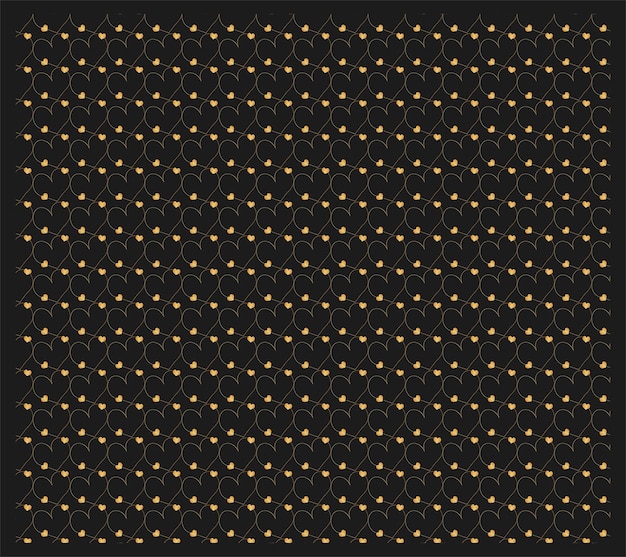 Vector gradient art deco pattern