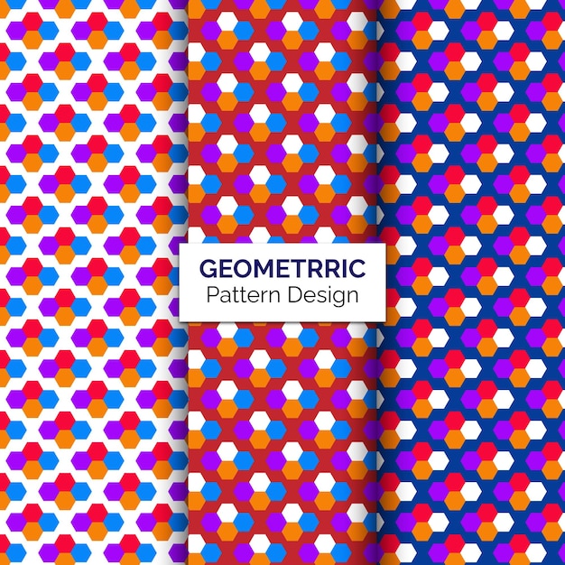 vector gradient geometric background