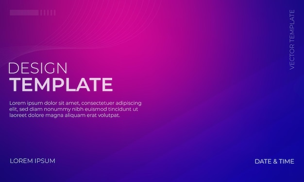 Vector Gradient Grainy Texture in Magenta and Indigo Shades