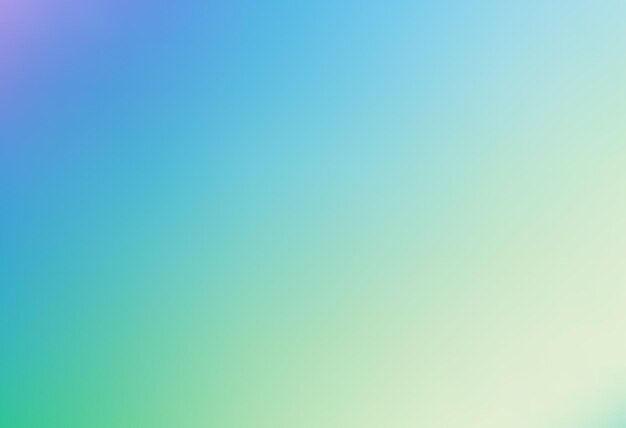 Vector Gradient Vibrant Colors Blue And Green Baby Background