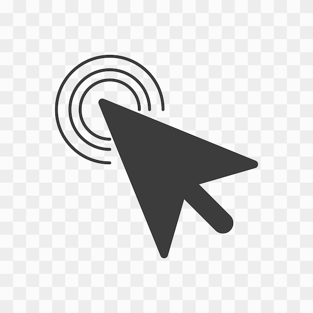 vector icon click mouse
