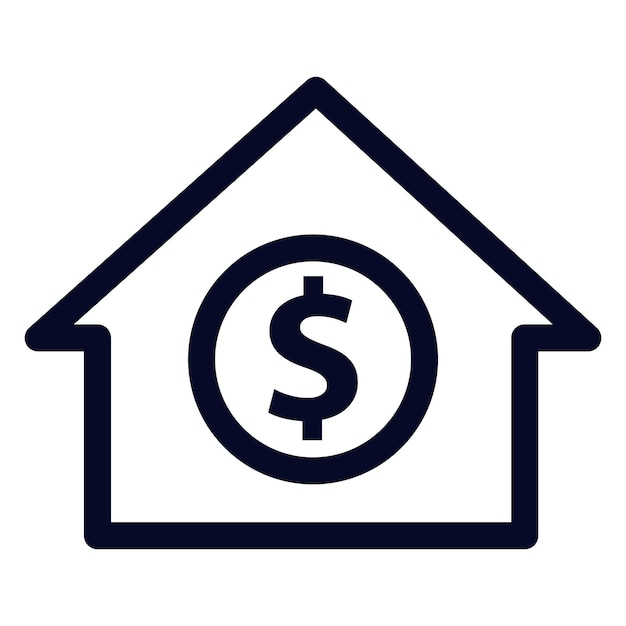 Vector icon of business economic and finance solid style icon