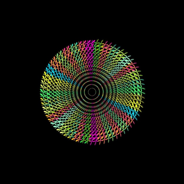 vector illustration abstract pattern object